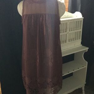 Size Large Miss Chevious Skeeveless Lace Dress with Slip built In.